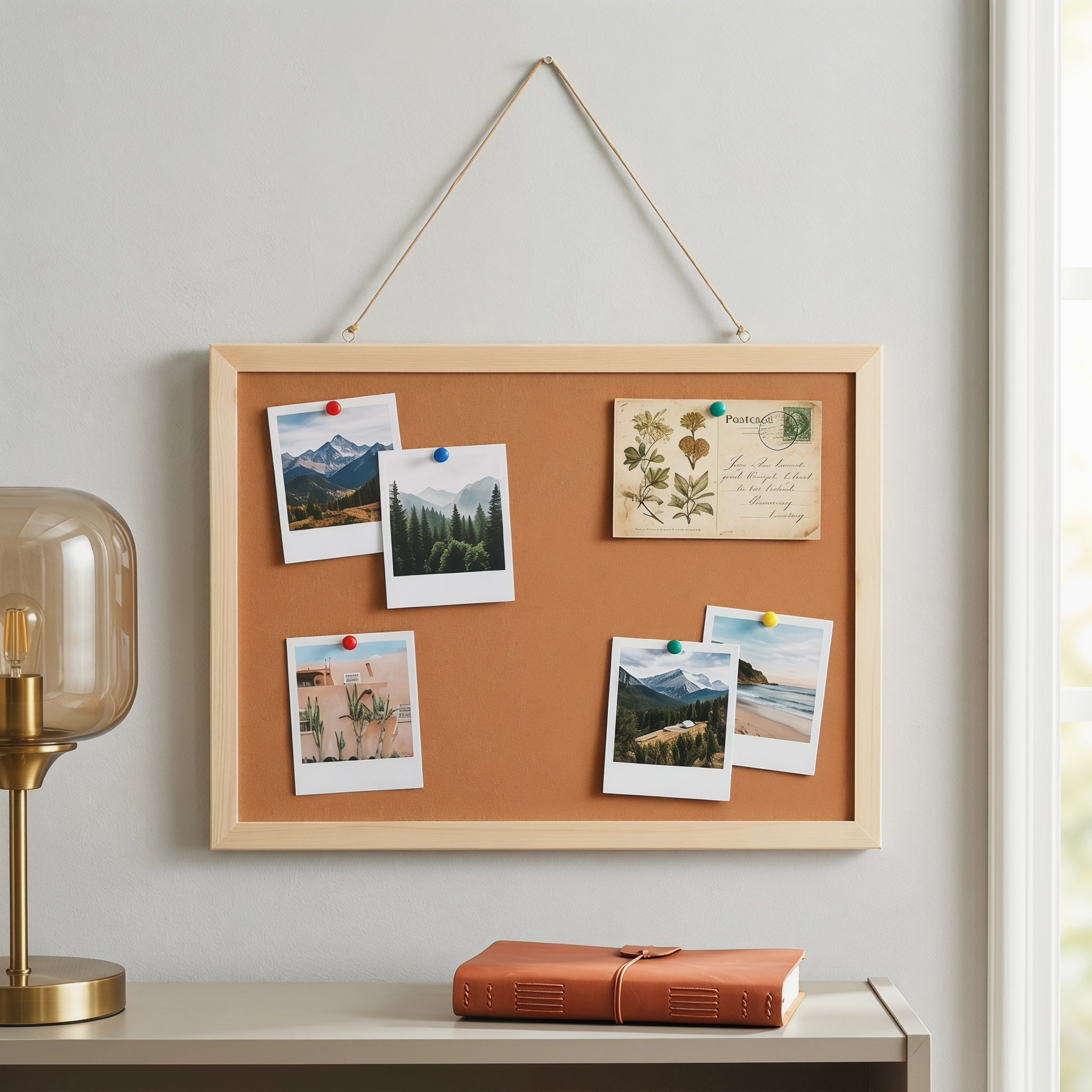 Bulletin Board Cork - 1Set Small Wood Cork Board Bulletin