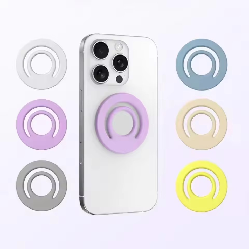 Magazine File Holder - Magnetic Silicone Stand Finger Ring Car