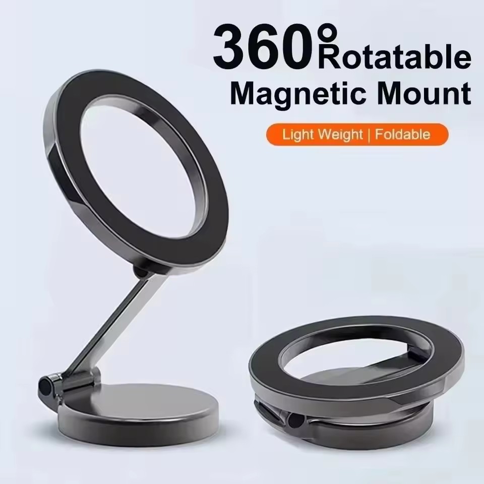 Magazine File Holder - Foldable Magnetic Car Mobile Phone Holder
