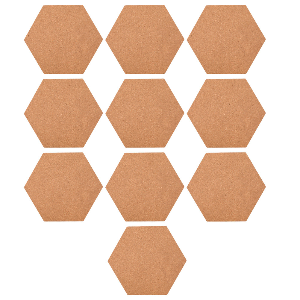 10Pcs Eco-Friendly Natural Cor - огляд і ціна Bulletin Board Cork