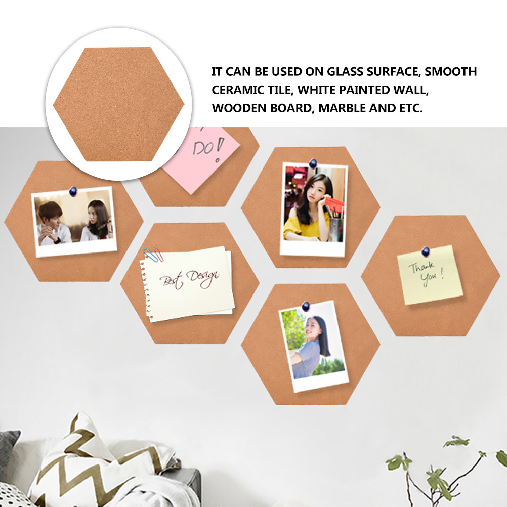 10Pcs Eco-Friendly Natural Cor - огляд і ціна Bulletin Board Cork