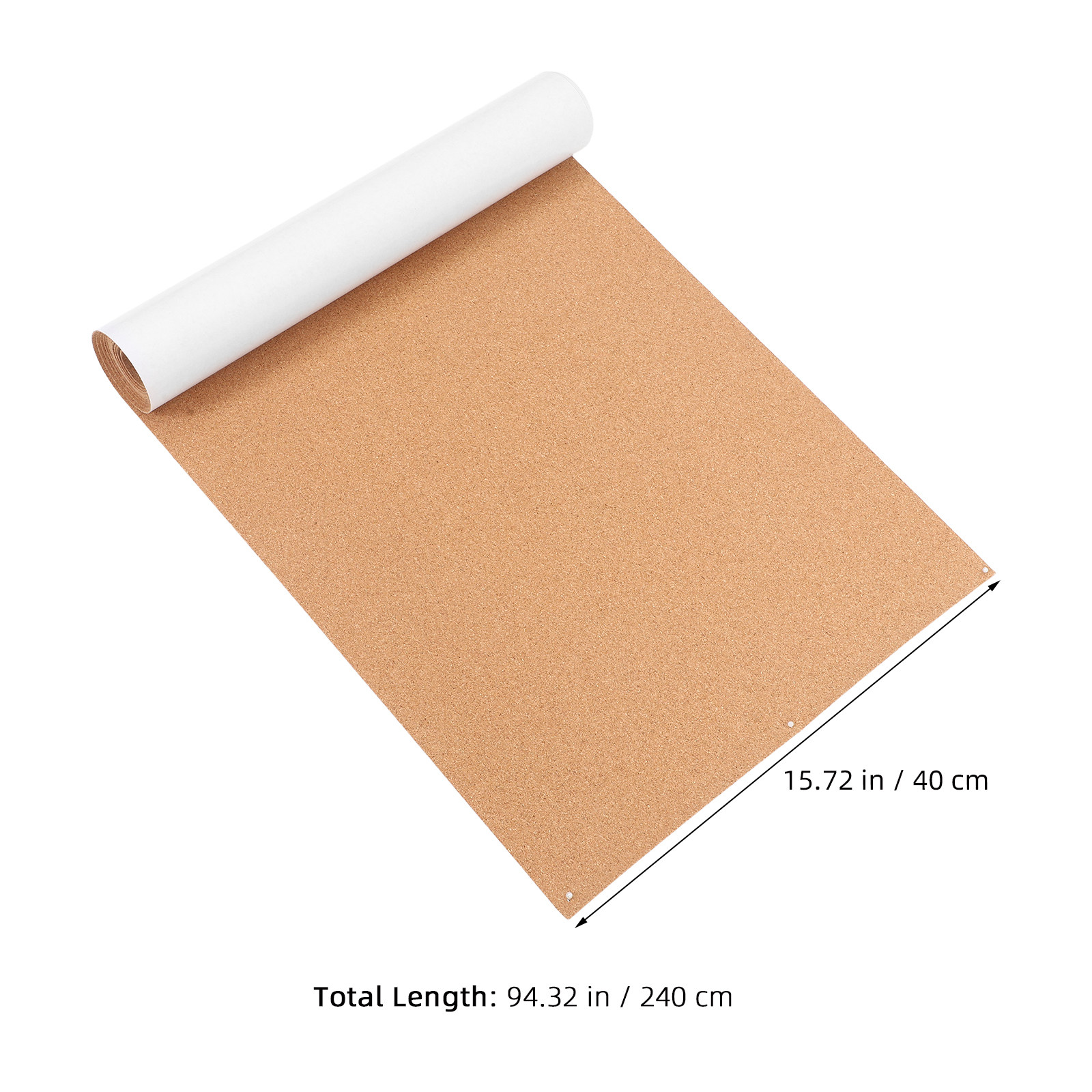 1 Roll Cork Board Roll Self Ad - огляд і ціна Bulletin Board Cork