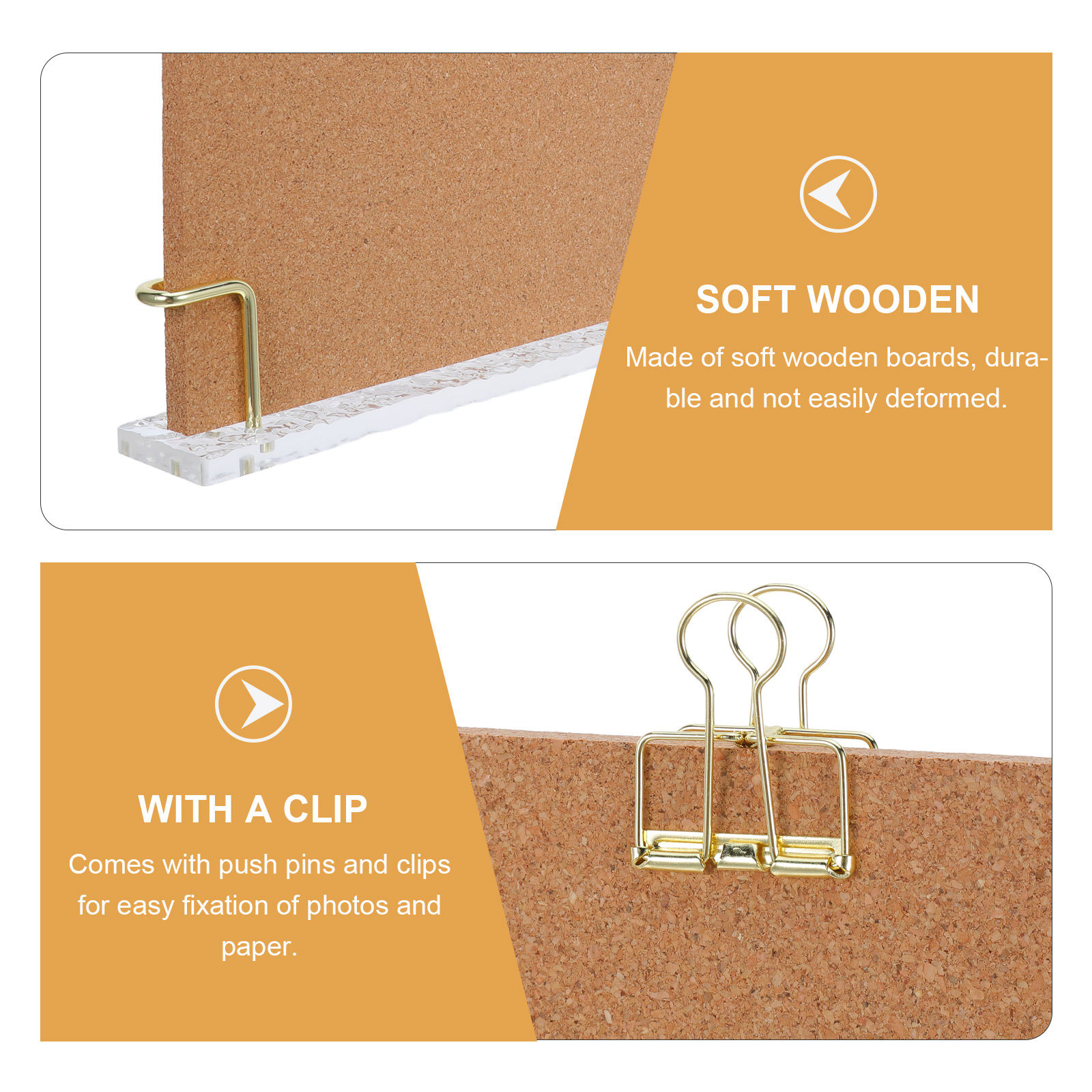 1 Set Small Cork Board For Des - огляд і ціна Bulletin Board Cork