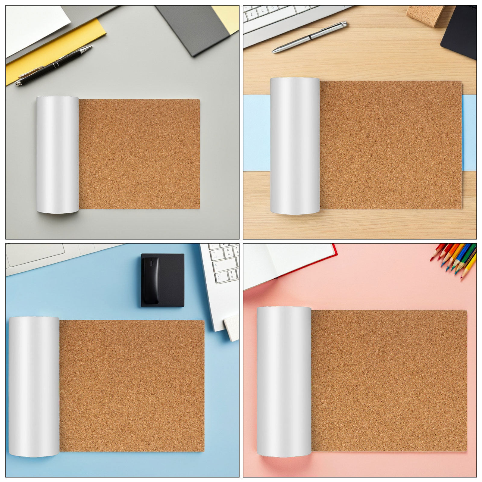 Cork Board Roll with Adhesive  - огляд і ціна Bulletin Board Cork