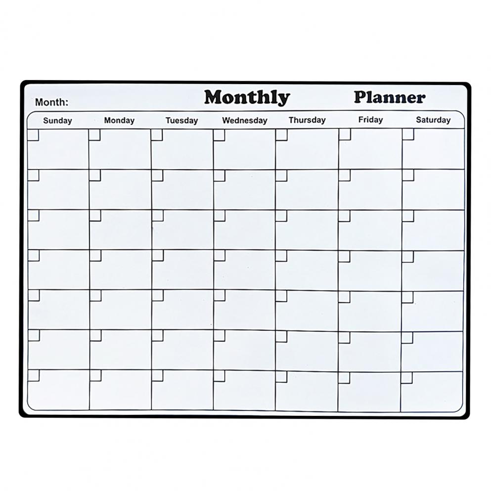 Magnetic Dry Erase Whiteboard  - огляд і ціна Magnetic Whiteboard Calendar