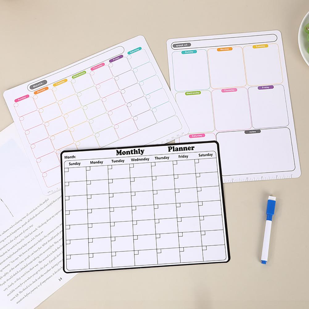 Magnetic Dry Erase Whiteboard  - огляд і ціна Magnetic Whiteboard Calendar