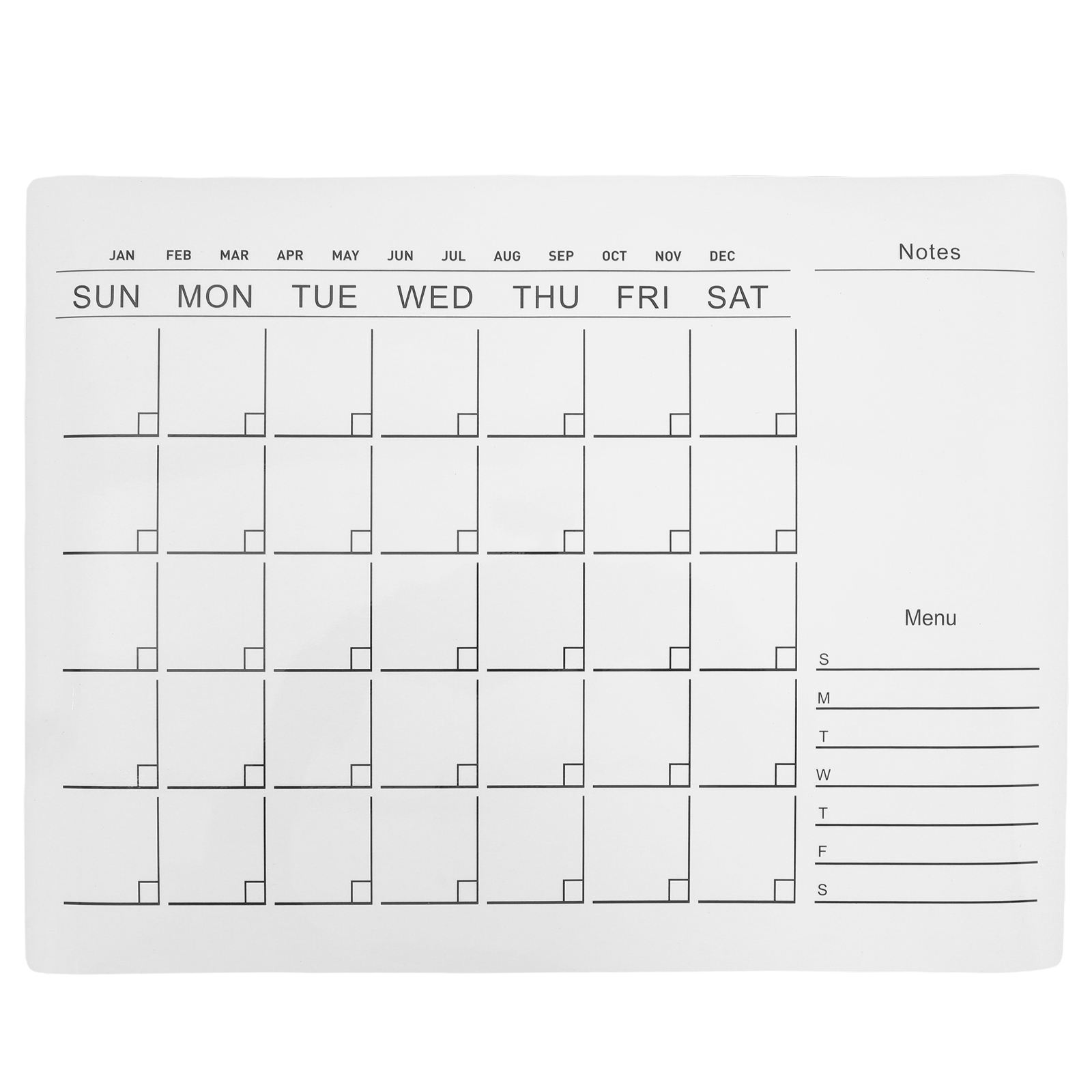 1 Sheet Dry Erase Whiteboard S - огляд і ціна Magnetic Whiteboard Calendar
