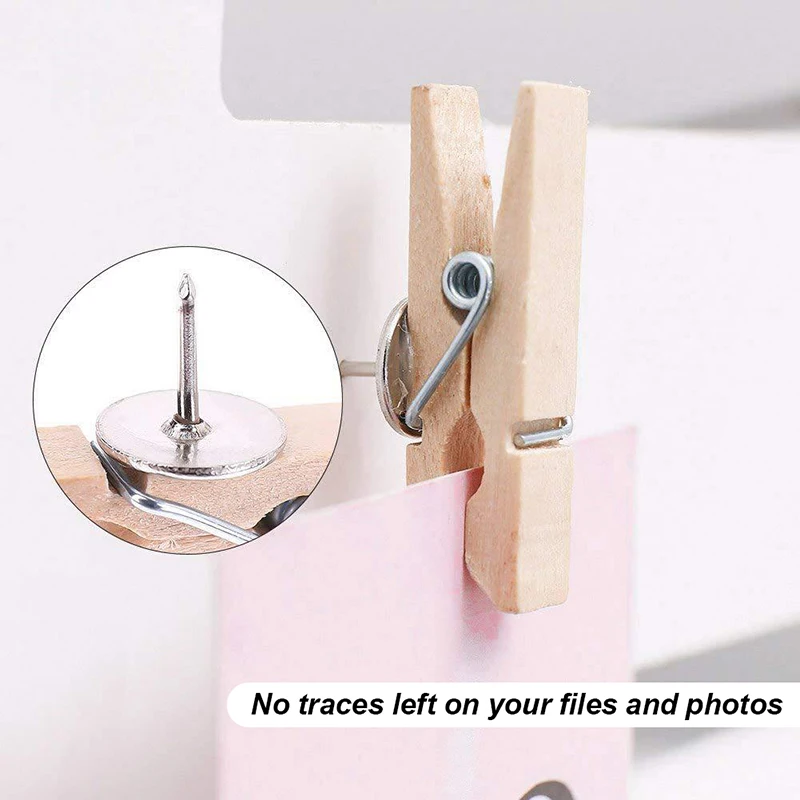 20Pcs/Box Clips Push Pin with  - огляд і ціна Bulletin Board Cork