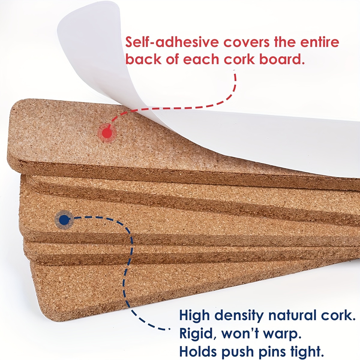 Long Cork Board Strips, Cork F - огляд і ціна Bulletin Board Cork